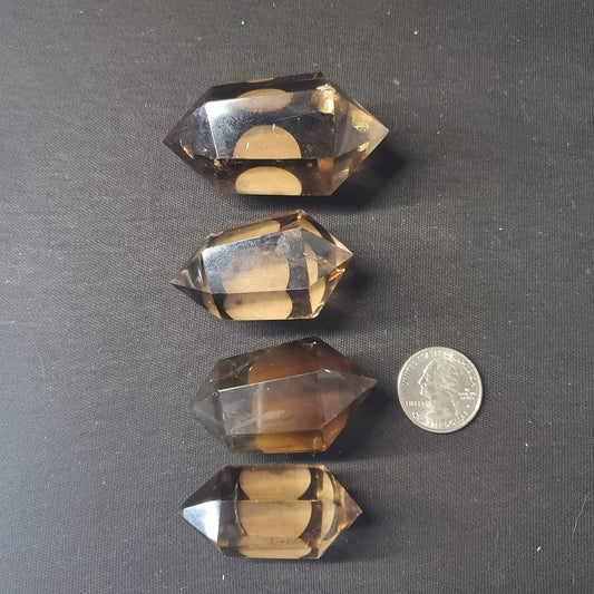 Smoky Quartz Double Terminated Points