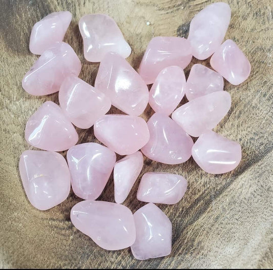 Rose Quartz tumbles