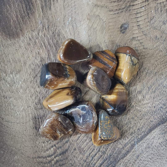 Tiger Eye Tumbles